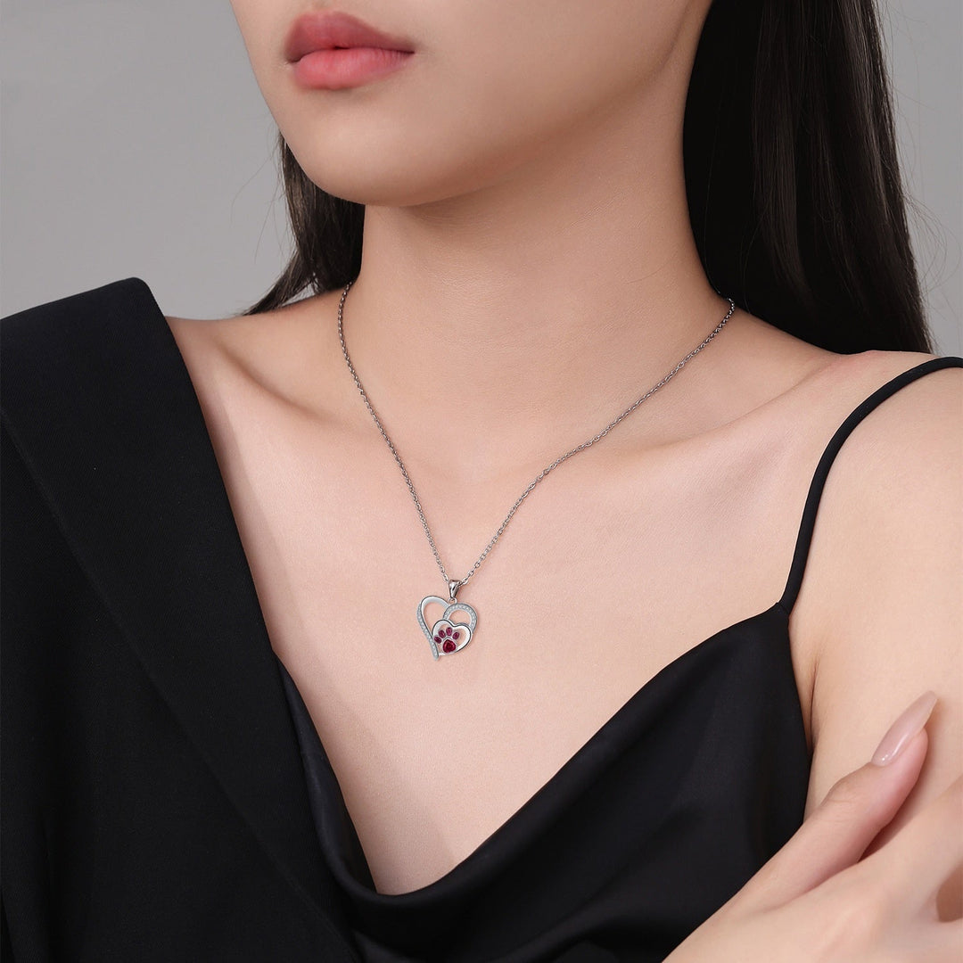 Paw Memories Necklace - In Loving Connection