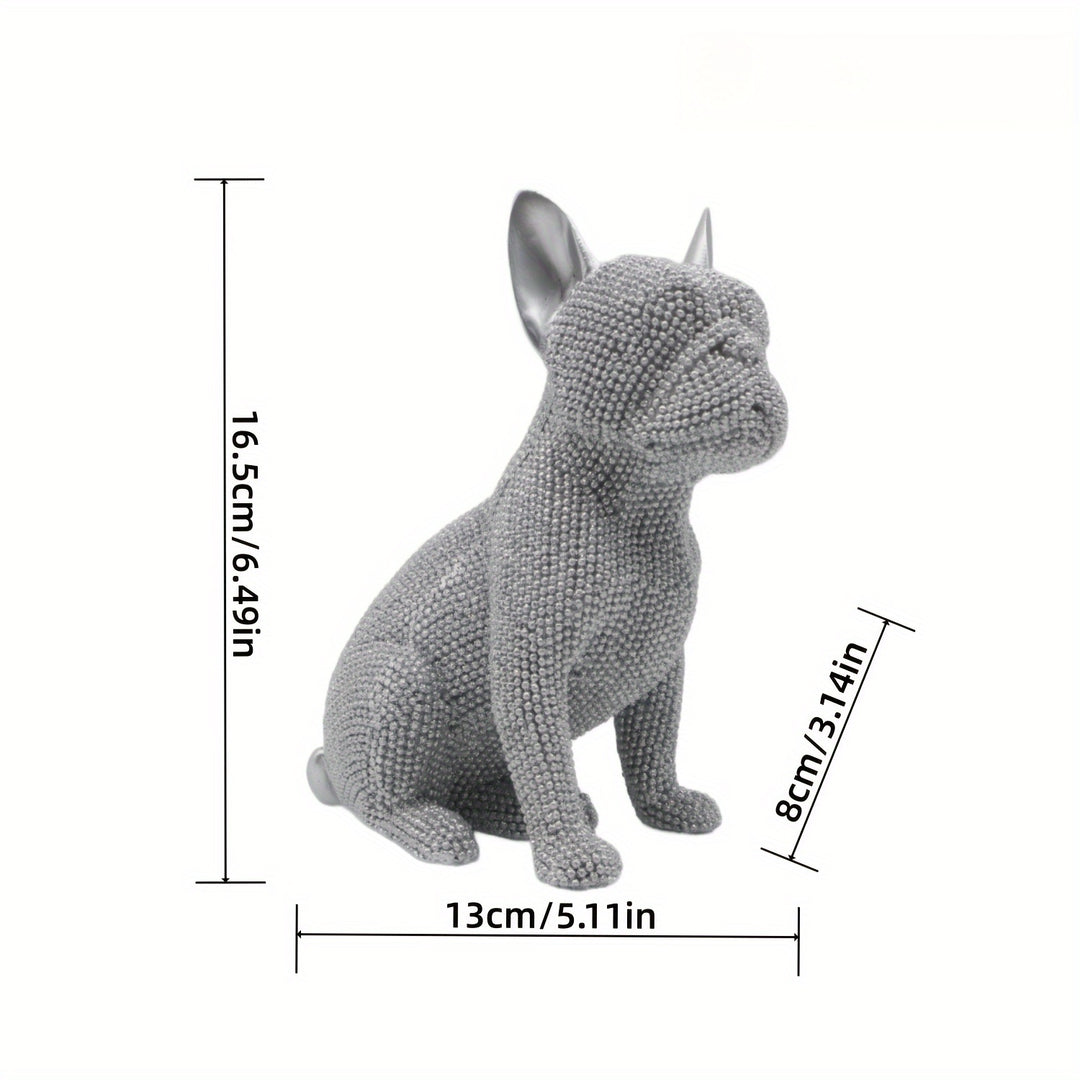 Brave French Bulldog Sculpture