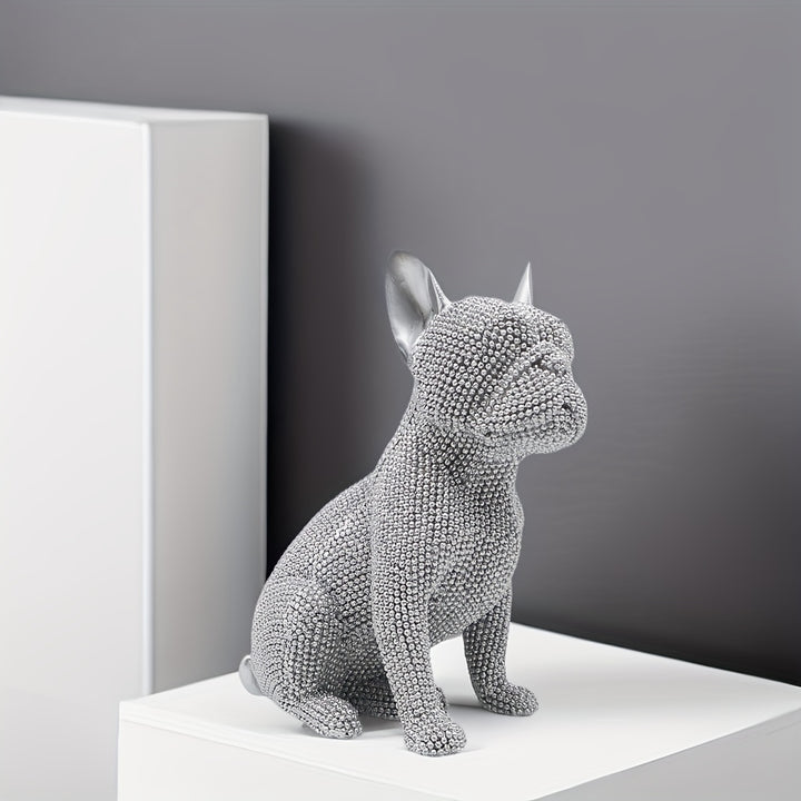 Brave French Bulldog Sculpture