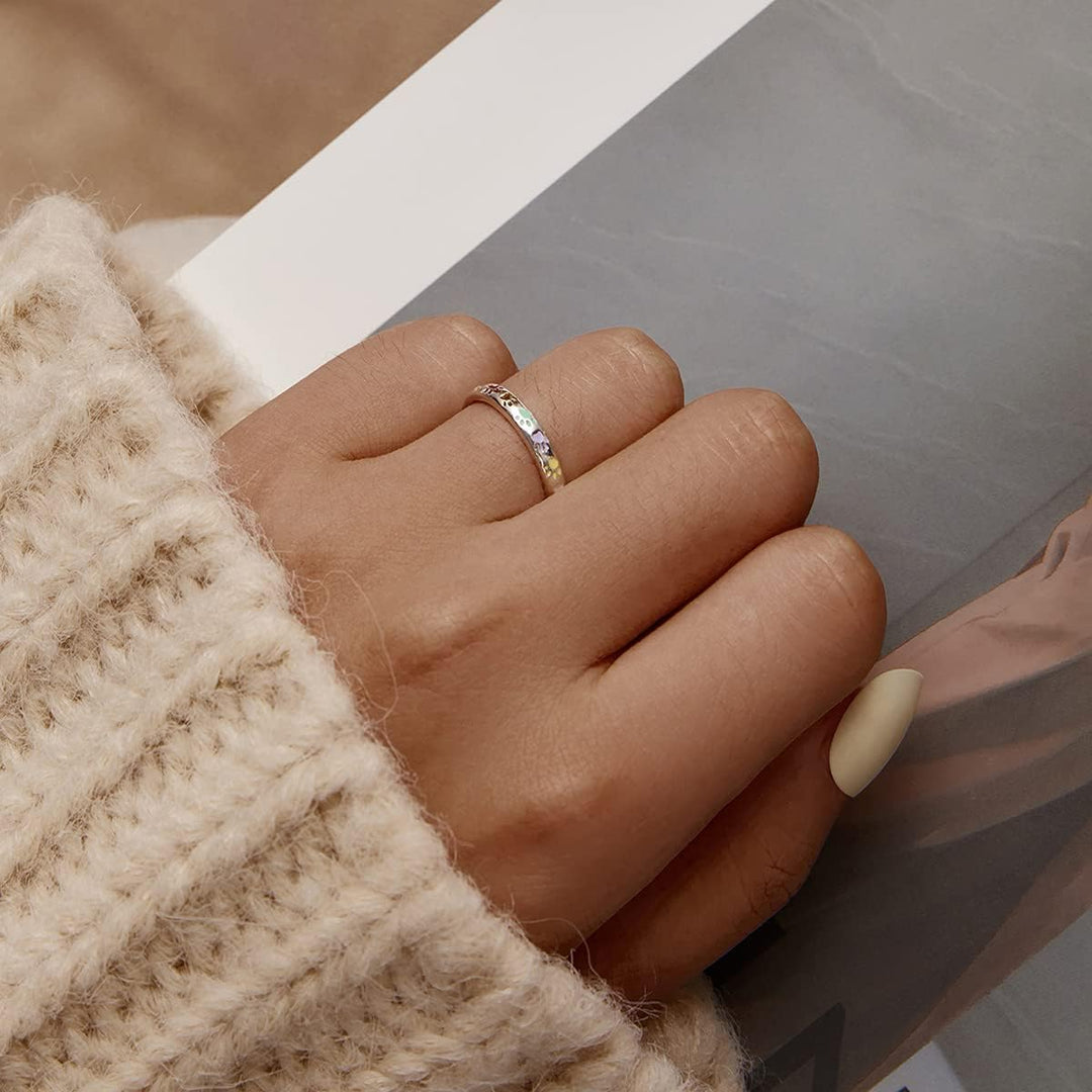 Paw Print Ring made of S925 Sterling Silver