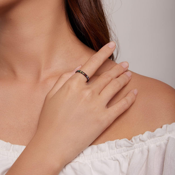 Paw Print Ring made of S925 Sterling Silver