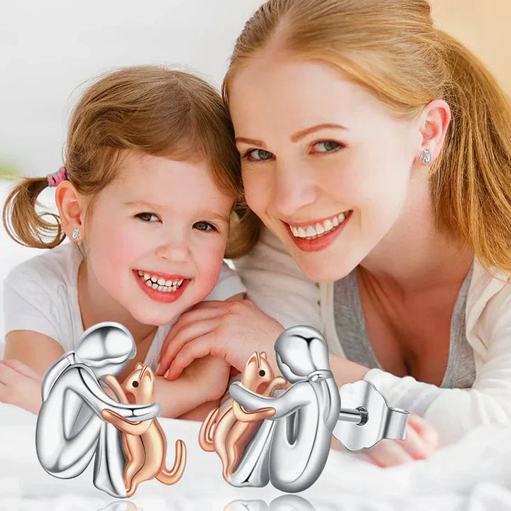 Alice Design | Cat-Themed Stud Earrings