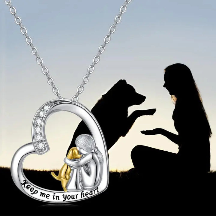 Alice Design | Dog Embrace Necklace