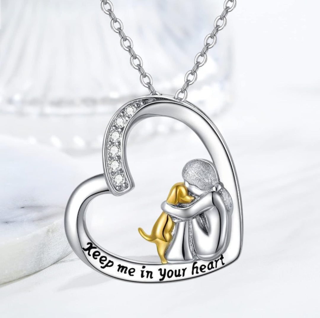 Alice Design | Dog Embrace Necklace